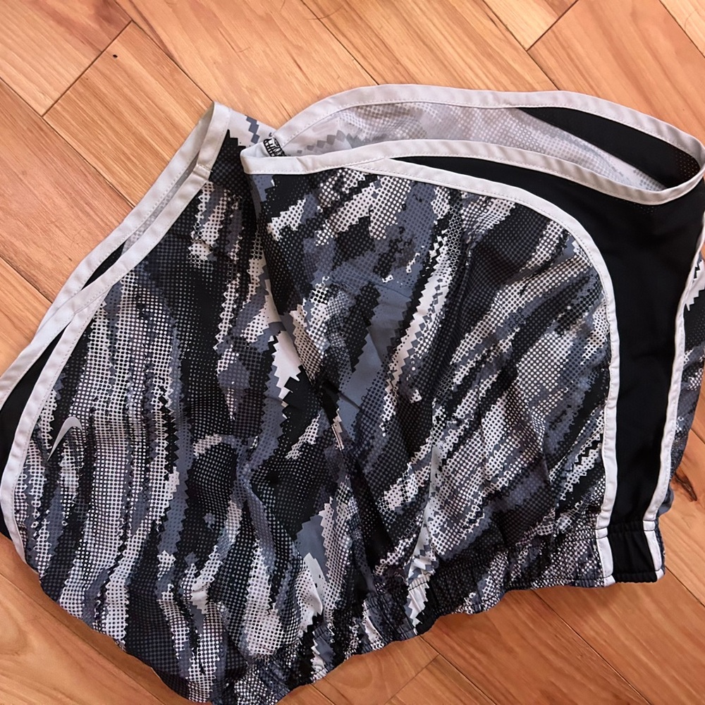 Stylish Black and Gray Women's Shorts